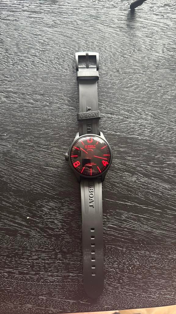 U-Boat Horloge Darkmoon, Ophalen of Verzenden, Zo goed als nieuw, Overige merken