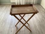 Opklap tafel, Huis en Inrichting, Tafels | Eettafels, Ophalen, Gebruikt, 50 tot 100 cm, Tot twee personen