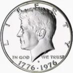 half dollar kenedy bicentennial, Ophalen of Verzenden, Noord-Amerika, Losse munt, Zilver