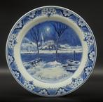 Porceleyne Fles wandbord kerstmis 1958, Antiek en Kunst, Ophalen of Verzenden