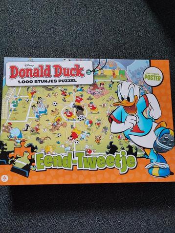 Donald Duck legpuzzel 1000 stukjes -Eend-Tweetje-