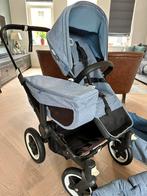 Bugaboo Donkey 2 in blue melange - kinderwagen compleet -, Kinderen en Baby's, Kinderwagens en Combinaties, Verstelbare duwstang