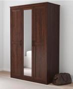 Ikea Songesand Bruine Kast met Spiegel, Huis en Inrichting, Kasten | Kledingkasten, Ophalen, Overige materialen, 100 tot 150 cm