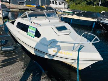 Shetland 535 met dikke 50pk Yamaha + ligplaats in Rotterdam beschikbaar voor biedingen