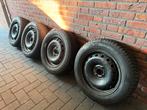 Banden set op lichtmetalen velgen 4x100 185/65R15, Auto-onderdelen, Banden en Velgen, Gebruikt, 15 inch, Banden en Velgen, Personenwagen