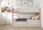 Jules stapelbed met twee lades - 90x200 - Oudroze