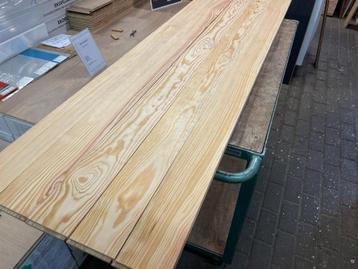 Grenen vloerdelen / planken 21 x 100mm zonder vellingkant beschikbaar voor biedingen