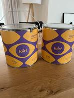 Fairf Verf - 2x2,5L - kleur Overtoom  - Duurzaam, Ophalen, Overige kleuren, Nieuw, Verf