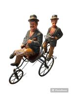 Laurel en Hardy op de fiets, Gebruikt, Ophalen of Verzenden