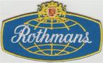 Rothmans Racing stoffen opstrijk patch embleem, Ophalen of Verzenden, Nieuw, Auto's