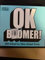 OK BOOMER! Trivia Spel - Old School vs. New School, Vijf spelers of meer, Ophalen of Verzenden, Zo goed als nieuw, Reisspel