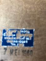 Ets S. Pieterkerk Utrecht - Ingelijst 1960 - Utrechtse Histo, Antiek en Kunst, Ophalen