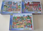 Diverse *** PUZZELS CITY EDITION *** 3 stuks, Ophalen of Verzenden, 500 t/m 1500 stukjes, Zo goed als nieuw, Legpuzzel