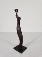 Abstract beeld naakte vrouw brons, E.A. I/IV, Frankrijk 2005, Ophalen of Verzenden
