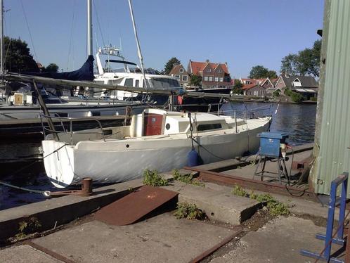 zeilboot, Watersport en Boten, Kajuitzeilboten en Zeiljachten, Gebruikt, Tourjacht of Cruiser, Polyester, 6 tot 9 meter, Benzine