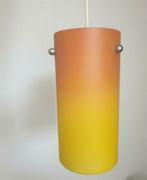 Vintage glass lamp, Ophalen of Verzenden, Zo goed als nieuw, Minder dan 50 cm