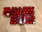 Kerstballen rood, mat en glans 96x groot 36x klein NIEUW, Diversen, Kerst, Nieuw, Ophalen of Verzenden