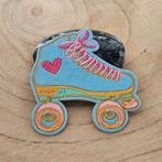 Strijk embleem applicatie patch Rolschaats, Hobby en Vrije tijd, G, G, Nieuw, Ophalen of Verzenden
