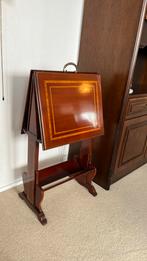 Vintage houten tijdschriftenrek, Huis en Inrichting, Woonaccessoires | Krantenbakken en Lectuurbakken, Ophalen, Gebruikt