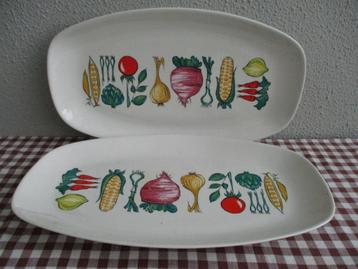 Twee Vintage Schalen Villeroy & Boch Retro beschikbaar voor biedingen