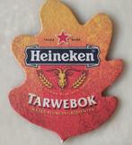 oude coaster Heineken onderzetter tarwebok, Ophalen of Verzenden, Zo goed als nieuw, Overige typen, Heineken