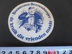 sticker drank boomsma beerenburger kruik die vrienden maakt, Verzamelen, Ophalen, Zo goed als nieuw, Bedrijf of Vereniging