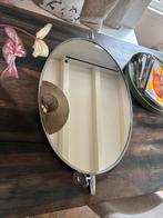 Sierlijke ovalen spiegel 70 cm, Huis en Inrichting, Woonaccessoires | Spiegels, Ophalen, Zo goed als nieuw, Minder dan 100 cm
