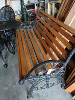 Gietijzeren tuinbank, Tuin en Terras, Tuinbanken, Ophalen, Metaal