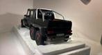 Mercedes benz 6x6 amg black autoart 1.18, Auto, Ophalen of Verzenden, Autoart, A