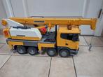Bruder Scania  560R Liebherr kraanwagen, Kinderen en Baby's, Speelgoed | Speelgoedvoertuigen, Ophalen of Verzenden, Gebruikt