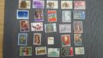 kerstpostzegel 25 stuks, Ophalen of Verzenden, Gestempeld, Overige thema's