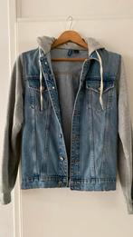 Spijkerjack met sweatstof XS, Ophalen of Verzenden, Zo goed als nieuw, Maat 46 (S) of kleiner, Blauw