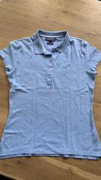2x polo Tommy Hilfiger, Blauw, Ophalen of Verzenden, Korte mouw, Maat 36 (S)