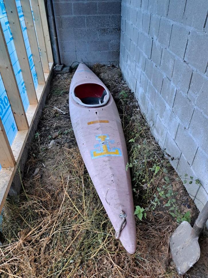 Kanoë met peddel te koop, Watersport en Boten, Kano's, Gebruikt, Kajak, Eén persoon, Met peddels, Ophalen