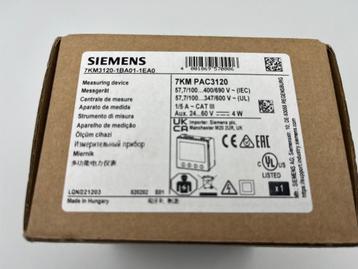 Siemens 7KM3120-1BA01-1EA0 SENTRON PAC3120 Nieuw OVP