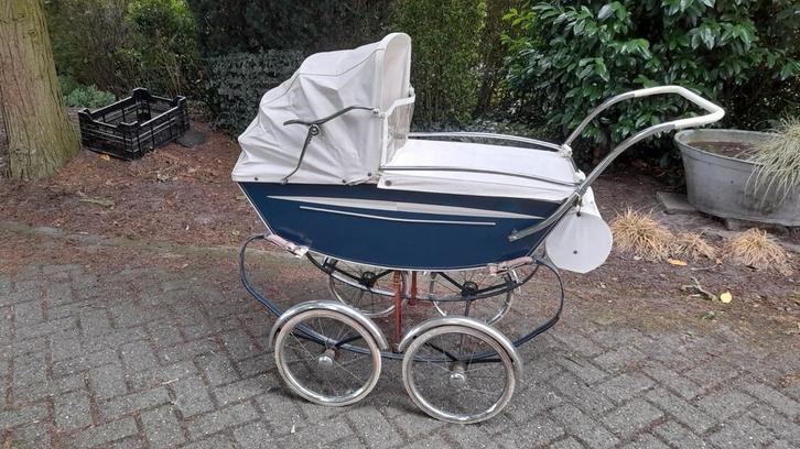 Van Werven Meppel vintage ruime kinderwagen uit 1959, Kinderen en Baby's, Kinderwagens en Combinaties, Zo goed als nieuw, Ophalen