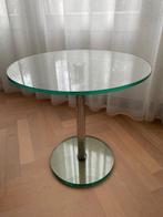 Metaform bijzettafel KL helder glas, Minder dan 55 cm, Design, Rond, Ophalen