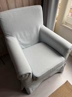IKEA Stoel Lichtblauw - Wasbare Hoes, Huis en Inrichting, Fauteuils, Ophalen, Minder dan 75 cm, Stof, 50 tot 75 cm