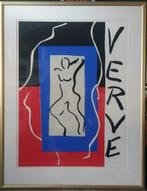 Henri Matisse kleurenzeefdruk 'Verve', Antiek en Kunst, Kunst | Litho's en Zeefdrukken, Ophalen of Verzenden
