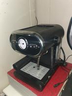 Retro espressomachine met heetwaterdispenser en melkopschuim, Witgoed en Apparatuur, Ophalen of Verzenden, Espresso apparaat