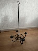 Hangende kaarsenstandaard zwaar ijzer, Antiek en Kunst, Antiek | Kandelaars, Ophalen, Overige materialen