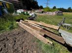HIstorische eiken balken, Ophalen, Gebruikt, Hardhout, 250 cm of meer
