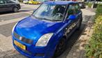 Suzuki Swift 1.3 5D 2008 Blauw APK VERLOPEN, Auto's, Suzuki, Voorwielaandrijving, Stof, Zwart, Swift
