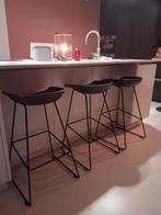 3 barkrukken modern, strak, 3 krukken, Ophalen, Metaal, 60 tot 90 cm