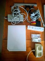 Wii plus spellen en contolers, Ophalen of Verzenden, Gebruikt, Met 1 controller, Met stuurtje