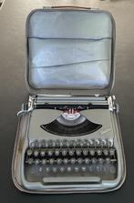 Vintage Groma Kolibri typemachine – groen-grijzig – werkend, Ophalen of Verzenden, Gebruikt