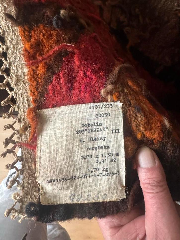 Vintage Wandkleed, Huis en Inrichting, Stoffering | Tapijten en Kleden, Zo goed als nieuw, Ophalen of Verzenden