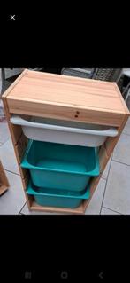 Houten Kast met Bakken, Ophalen, Gebruikt, Kast, 50 tot 70 cm