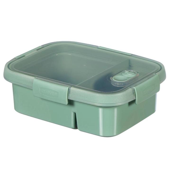 Curver Smart To Go Eco Duo Lunchbox, Huis en Inrichting, Keuken | Tupperware, Nieuw, Overige typen, Groen, Ophalen of Verzenden