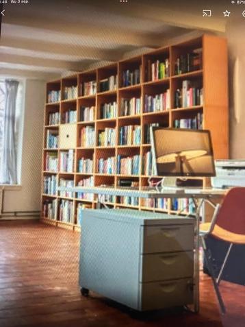 Boekenkast modulair systeem, MDF-materiaal b.v. 42 vakken beschikbaar voor biedingen